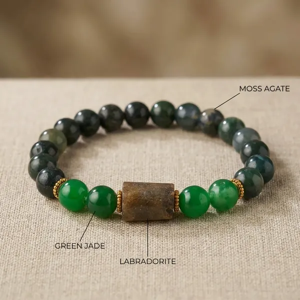 Moss_Agate_Green_Jade_Labradorite_Bracelet
