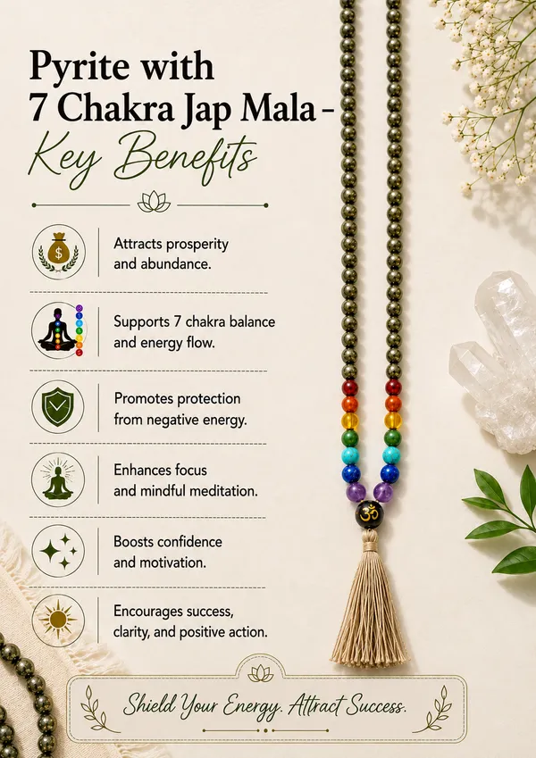 Pyrite_7_Chakra_Japa_Mala