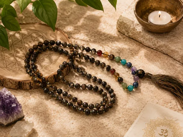 Pyrite_7_Chakra_Japa_Mala