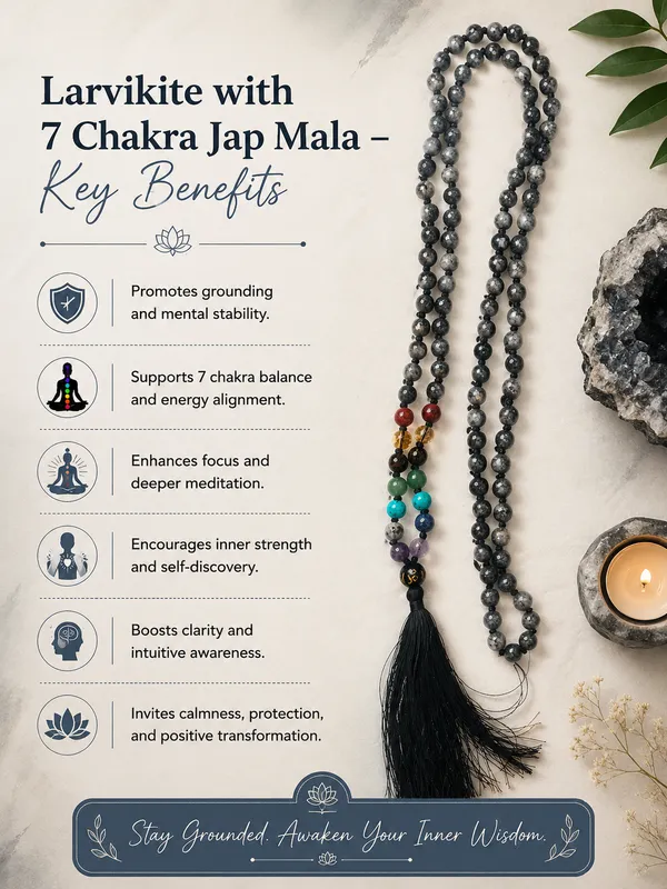 Larvikite_with_7_Chakra_Japa_Mala