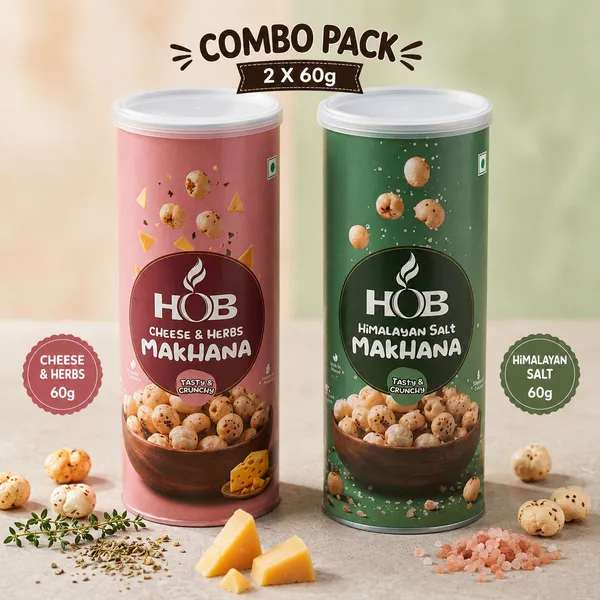HOB_Himalyan_Salt_Makhana_60G_And_Cheese_&_Herbs_60G