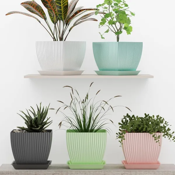Plastic_Flower_Pot_Pack_Of_5