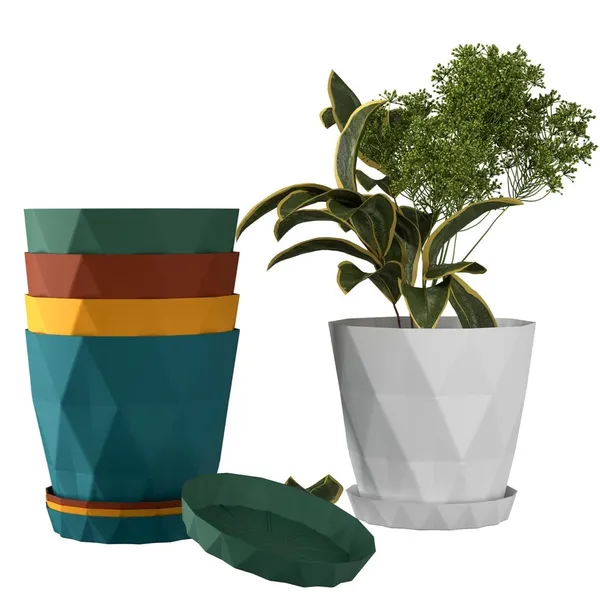 Plastic_Round_Flower_Pot_Pack_Of_5
