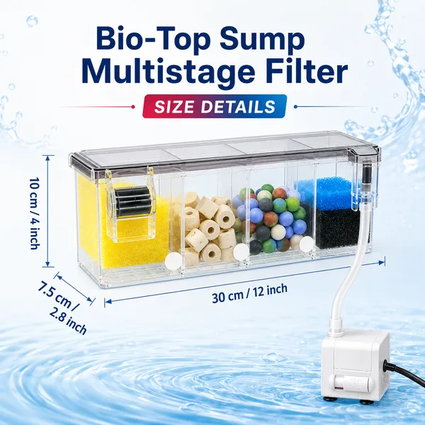 Bio-Top_Sump_Multi_Stage_Filter_For_Aquarium_Water_Clarity_&_Easy_Maintenance_(10W)_Suitable_For_Planted,_Fresh_Water_And_Marine_Aquarium