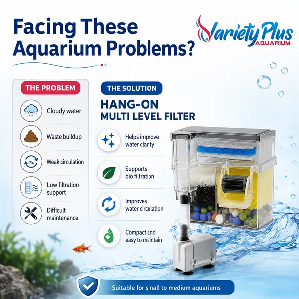 Hang-On_Sump_Multi_Level_Filter_For_Aquarium_Water_Clarity_&_Easy_Maintenance_(8W)_Suitable_For_Planted,_Fresh_Water_And_Marine_Aquarium