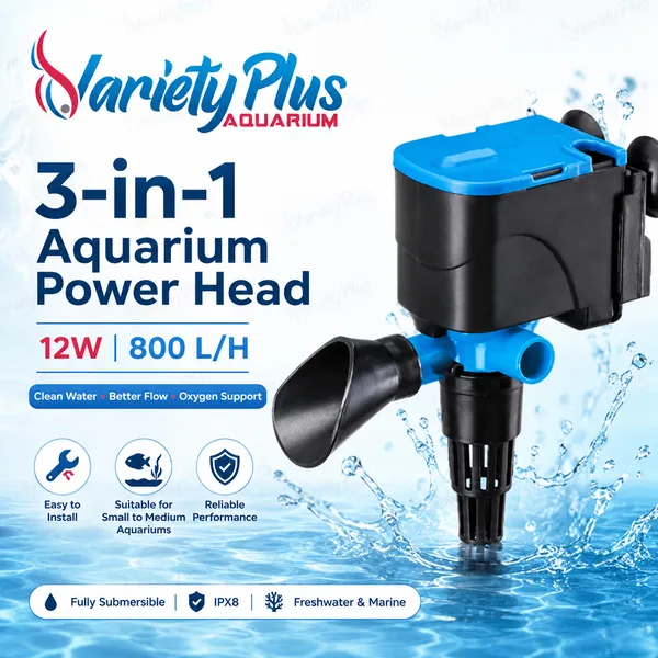 3-In-1_Aquarium_Power_Head_For_Clean_Water_&_Oxygen_Flow_(12W_|_800L/H)