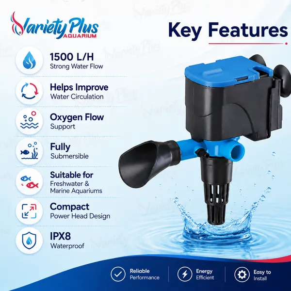3-In-1_Aquarium_Power_Head_For_Clean_Water_&_Oxygen_Flow_(16W_|_1500L/H)