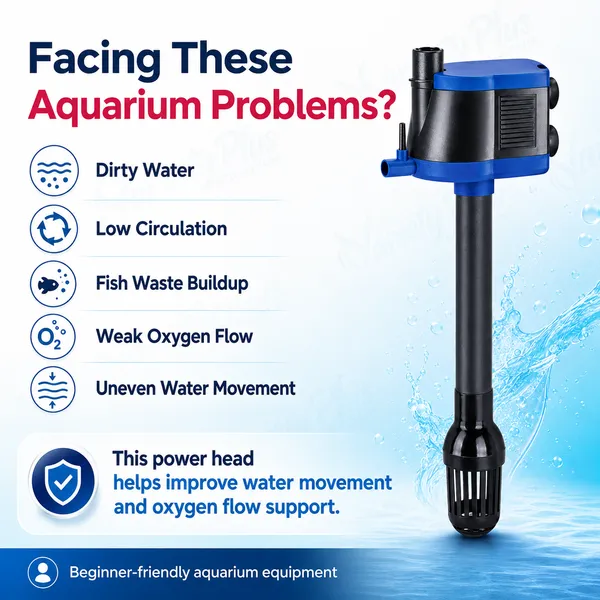 3-in-1_Aquarium_Power_Head_for_Clean_Water_&_Oxygen_Flow_(15W_|_1000L/H)