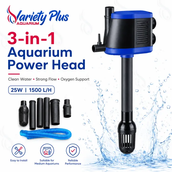 3-In-1_Aquarium_Power_Head_For_Clean_Water_&_Oxygen_Flow_(25W_|_1500L/H)