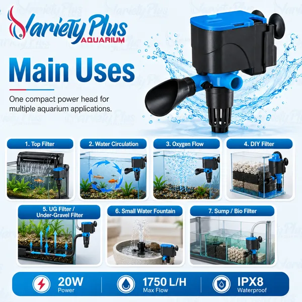 3-In-1_Aquarium_Power_Head_For_Clean_Water_&_Oxygen_Flow_(20W_|_1750L/H)