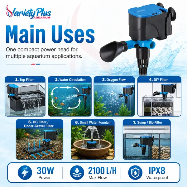 3-In-1_Aquarium_Power_Head_For_Clean_Water_&_Oxygen_Flow_(30W_|_2000L/H)