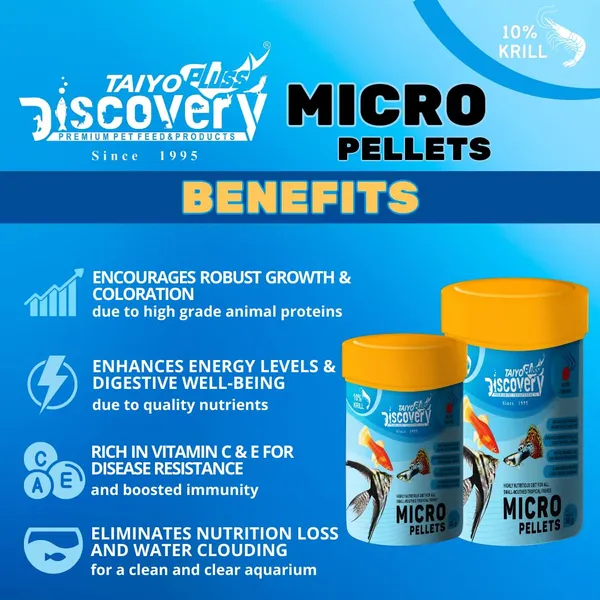 Taiyo_Pluss_Discovery_Micro_Pellets_-_50_G_|_Nutritious_Diet_For_All_Small_Mouthed_Tropical_Fishes_|_Slow_Sinking_Food_For_Tetra,_Guppies,_Mollys,_Angelfish_-_Pack_Of_2