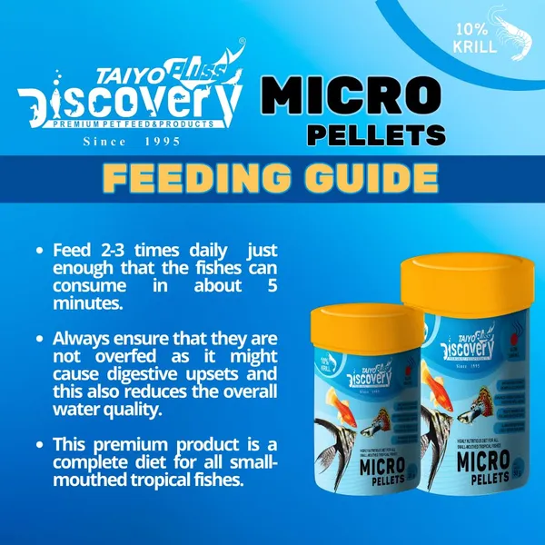 Taiyo_Pluss_Discovery_Micro_Pellets_-_50_G_|_Nutritious_Diet_For_All_Small_Mouthed_Tropical_Fishes_|_Slow_Sinking_Food_For_Tetra,_Guppies,_Mollys,_Angelfish_-_Pack_Of_2