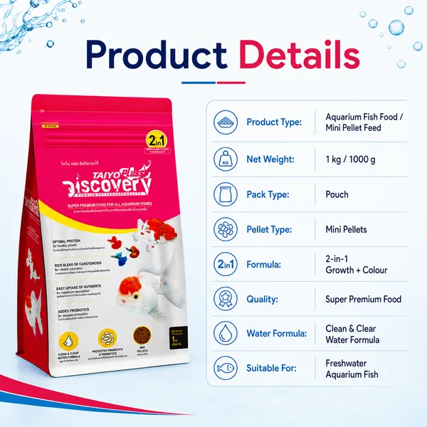 Daily_Growth_&_Colour_Fish_Food_For_Aquarium_Fish_Taiyo_Pluss_Discovery_Highly_Nutritious_Super_Premium_2-In-1_Optimum_Formula_Mini_Pellets_1Kg