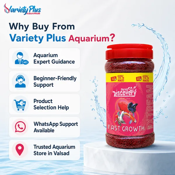 Fast_Growth_Fish_Food_For_Tropical_Aquarium_Fish_Taiyo_Pluss_Discovery_Xtream_330G_-_Pack_Of_2