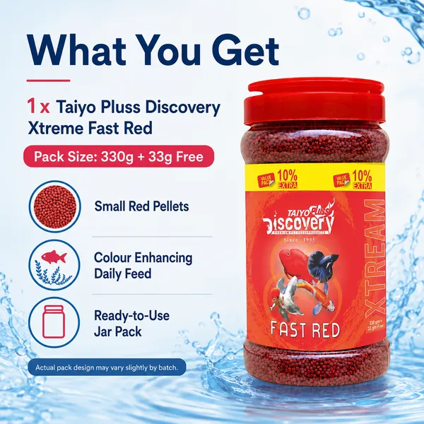 Fast_Red_Fish_Food_For_Tropical_Aquarium_Fish_Taiyo_Pluss_Discovery_Xtream_330G_-_Pack_Of_2