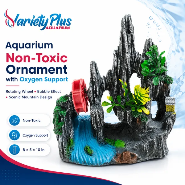 Non_Toxic_Mountainl_Style_Aquarium_Ornament_With_Rotating_Wheel