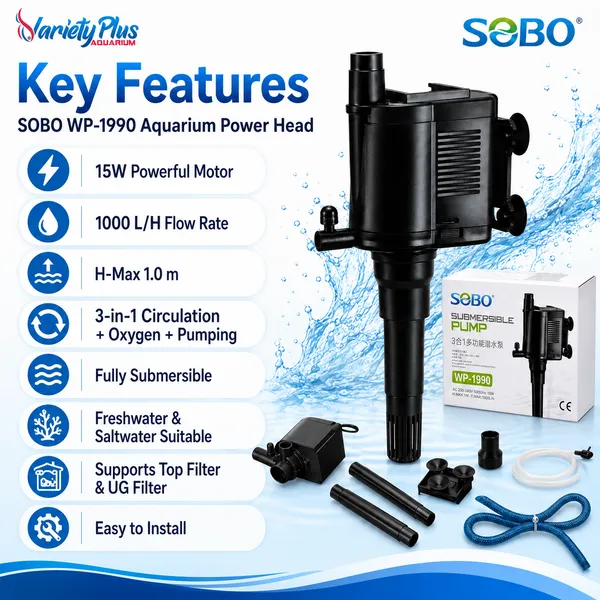Sobo_Wp-1990_15W_3-In-1_Aquarium_Power_Head_For_Clean_Water_&_Oxygen_Flow