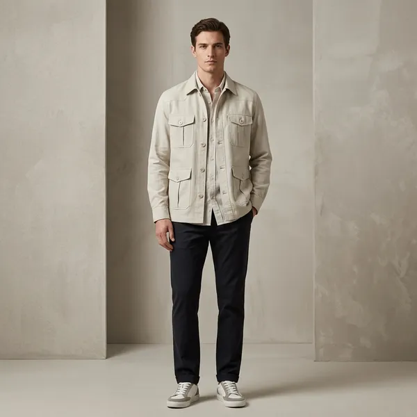 Cream_Cotton_Utility_Vest_Jacket_For_Men