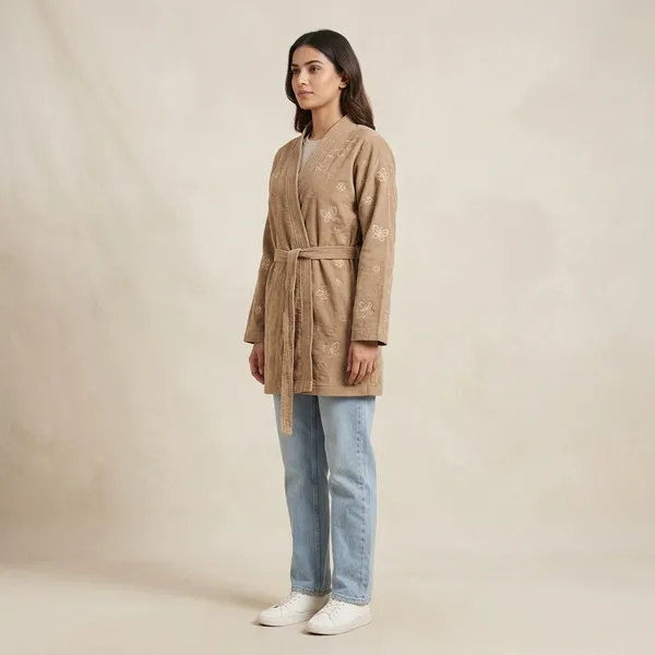 Beige_Cotton_Corduroy_Full_Sleeve_Jacket_For_Women