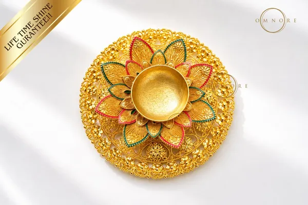 Gold_Plated_Lotus_Incense_Holder