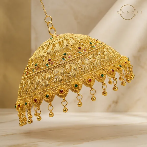 Gold_Plated_Deity_Chattra_Medium