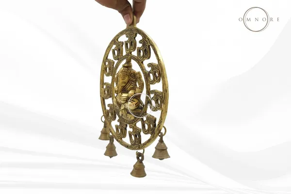 Wall_Decore_Ganesh_with_Circle_and_Bell