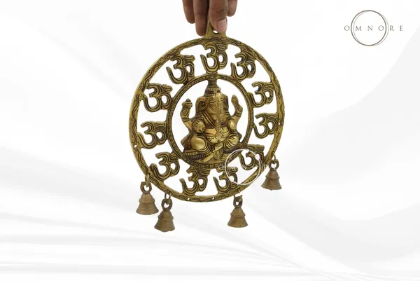 Wall_Decore_Ganesh_with_Circle_and_Bell