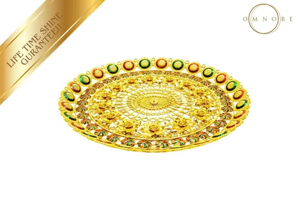 Gold_Plated_Puja_Thali_Small_(Tarakashi)