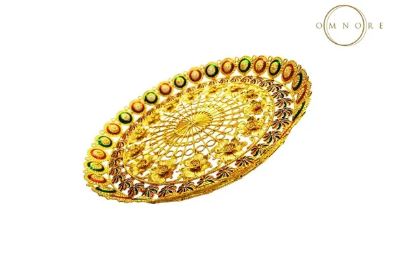 Gold_Plated_Puja_Thali_Small_(Tarakashi)