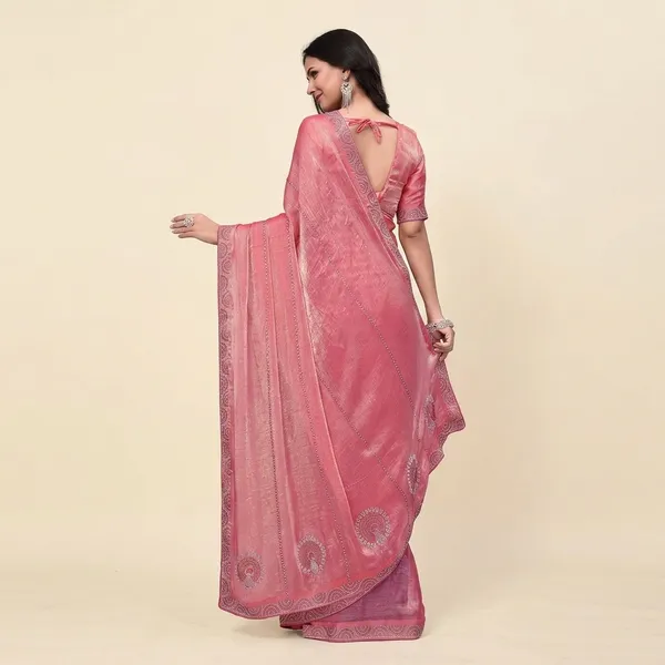 Pink_Tissue_Silk_Embroidered_Saree_With_Blouse_For_Women