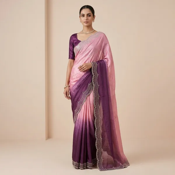 Pink_Purple_Silk_Ombre_Embellished_Saree_For_Women