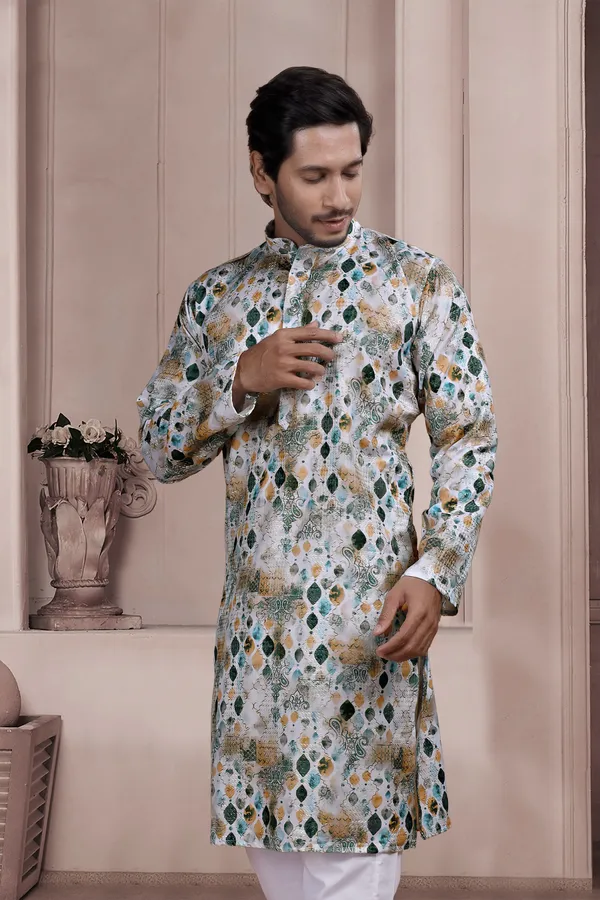 Beige_Cotton_Relaxed_Fit_Embroidered_Kurta_Pajama_Set_For_Men