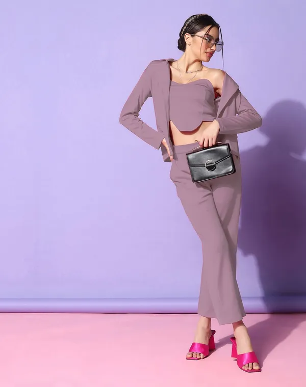 Mauve_Lycra_Tailored_Blazer_Trouser_Co-Ord_Set_For_Women