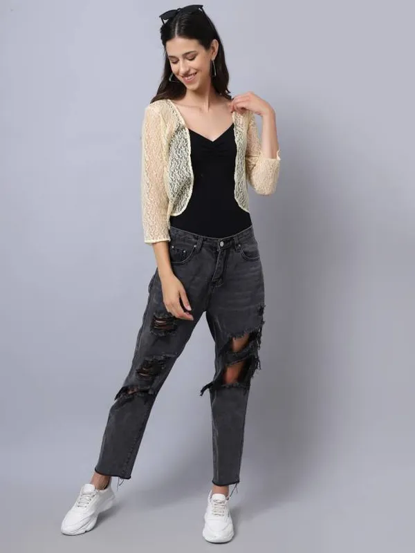 Beige_Lace_Open_Front_Shrug_For_Women
