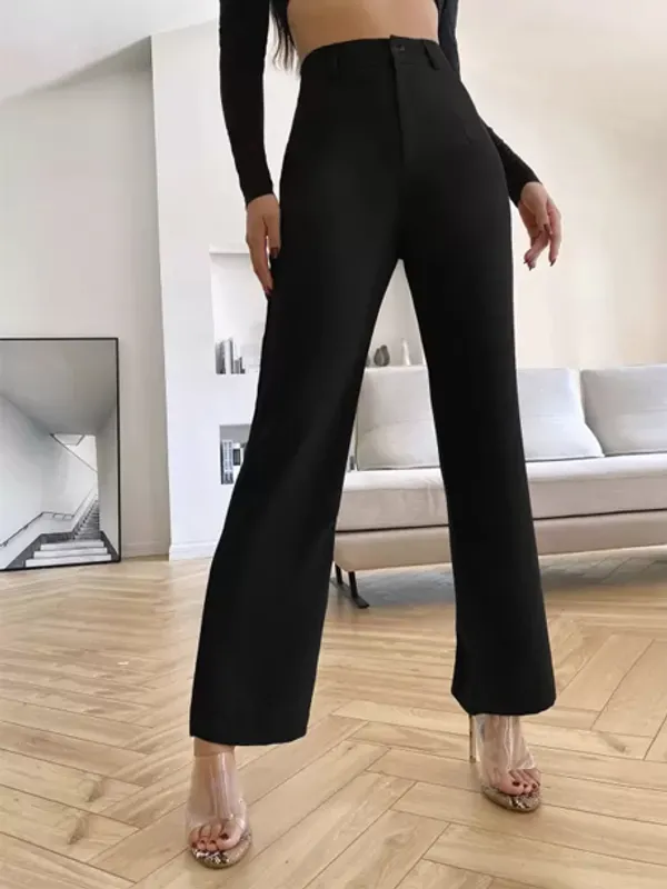 Black_High_Waist_Flared_Trousers_For_Women