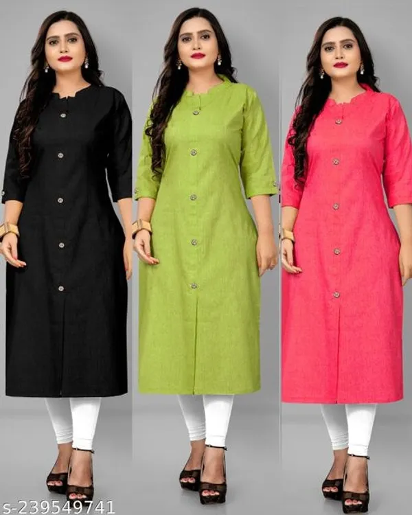 Multicolor_Cotton_Straight_Fit_Kurta_For_Women