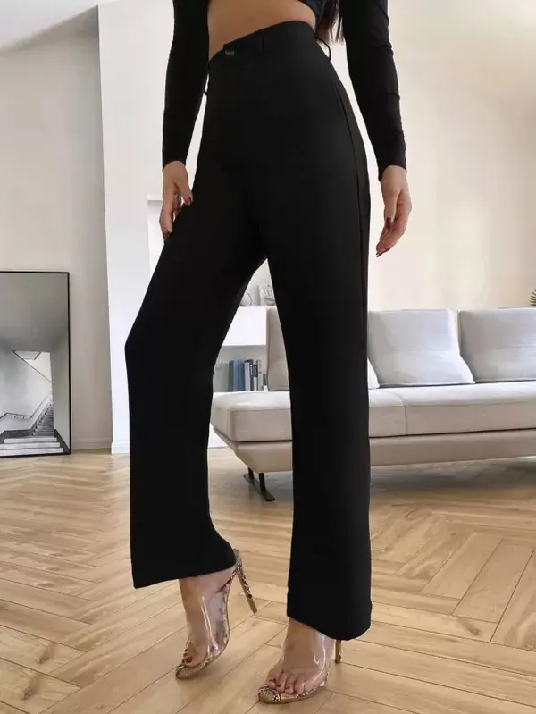 Black_High_Waist_Flared_Trousers_For_Women