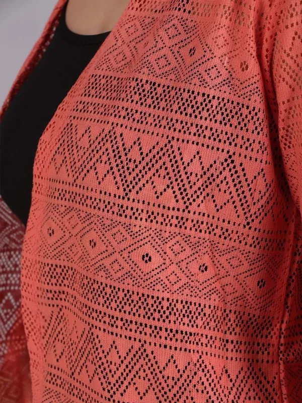Coral_Pink_Crochet_Open_Front_Shrug_For_Women