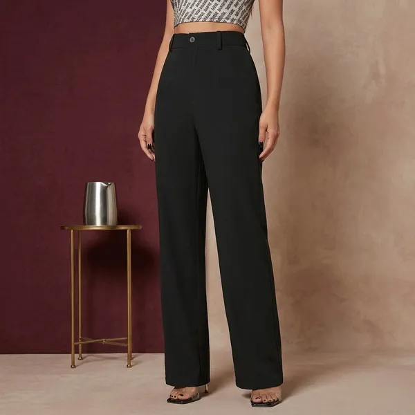 Black_Wide_Leg_High_Waist_Trousers_For_Women
