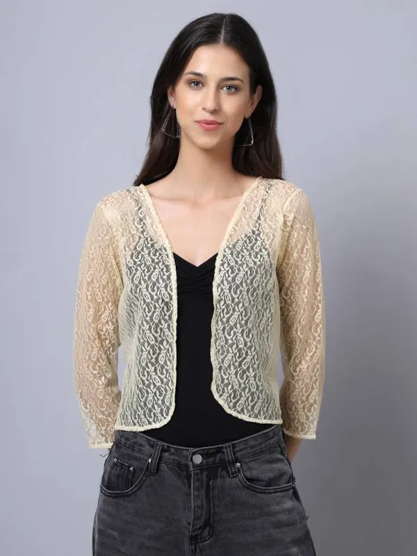 Beige_Lace_Open_Front_Shrug_For_Women
