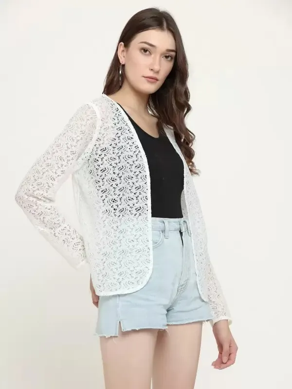 White_Lace_Blazer_Jacket_For_Women