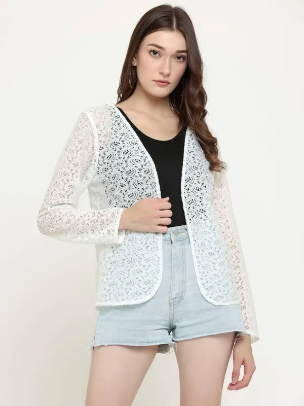 White_Lace_Blazer_Jacket_For_Women