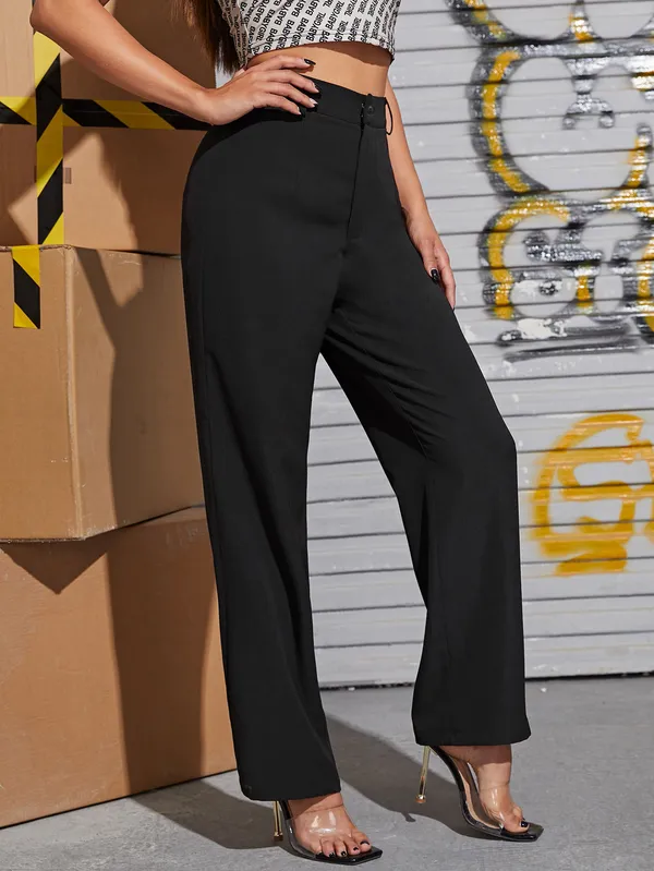 Black_Wide_Leg_High_Waist_Trousers_For_Women