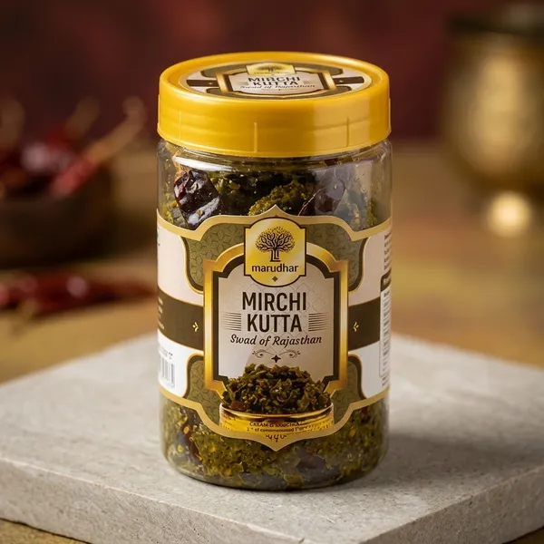 Marudhar_Mirchi_Kutta_Spicy_Chilli_Pickle_200_Gm