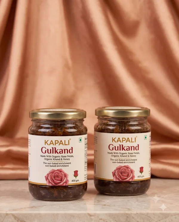 Kapali_Organic_Rose_Petal_Khand_Honey_Gulkand_400G_Pack_Of_2