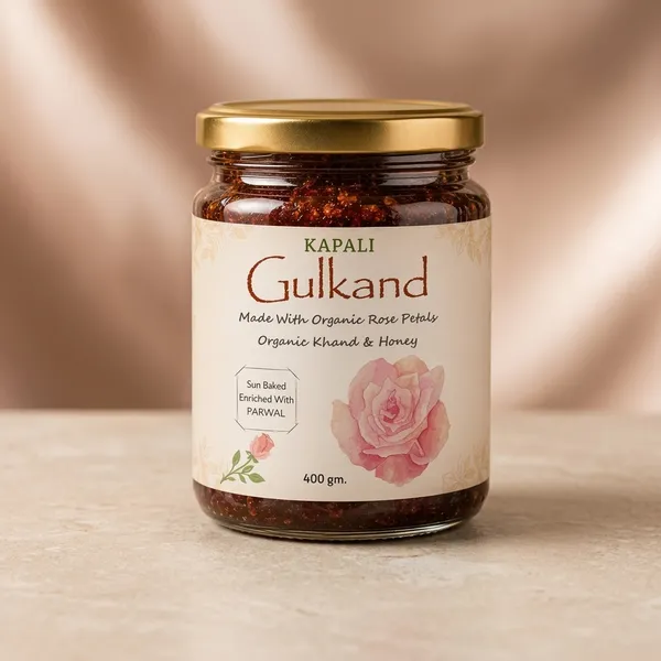 Kapali_Organic_Rose_Petal_Khand_Honey_Gulkand_400G