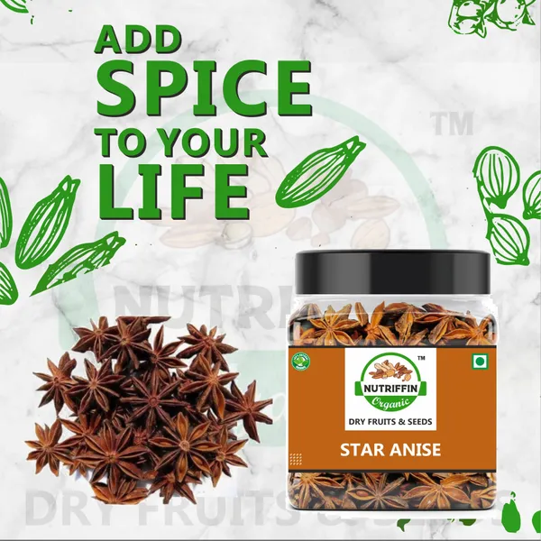 Nutriffin_Organic_Premium_Whole_Star_Anise_|Chakri_|_Badiyan_Phool_|_Flavorful_Spice_Pack_Of_2
