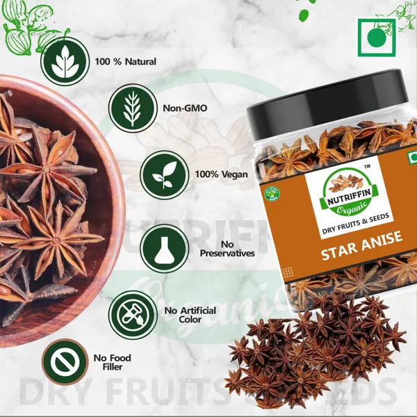 Nutriffin_Organic_Premium_Whole_Star_Anise_|Chakri_|_Badiyan_Phool_|_Flavorful_Spice_Pack_Of_2