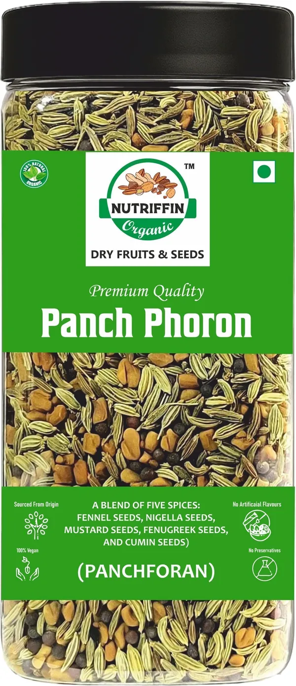 Nutriffin_Organic_Panch_Phoron_Whole_Mix_Spices_|Authentic_Masala_|_Five_Spice_Mix